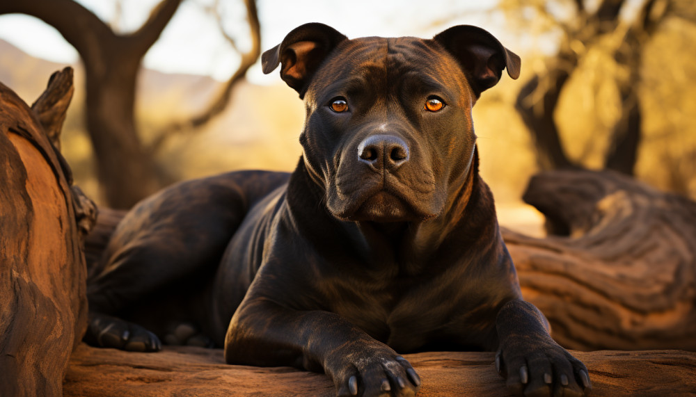 Le Staffordshire Bull Terrier, un chien au corps d’athlète